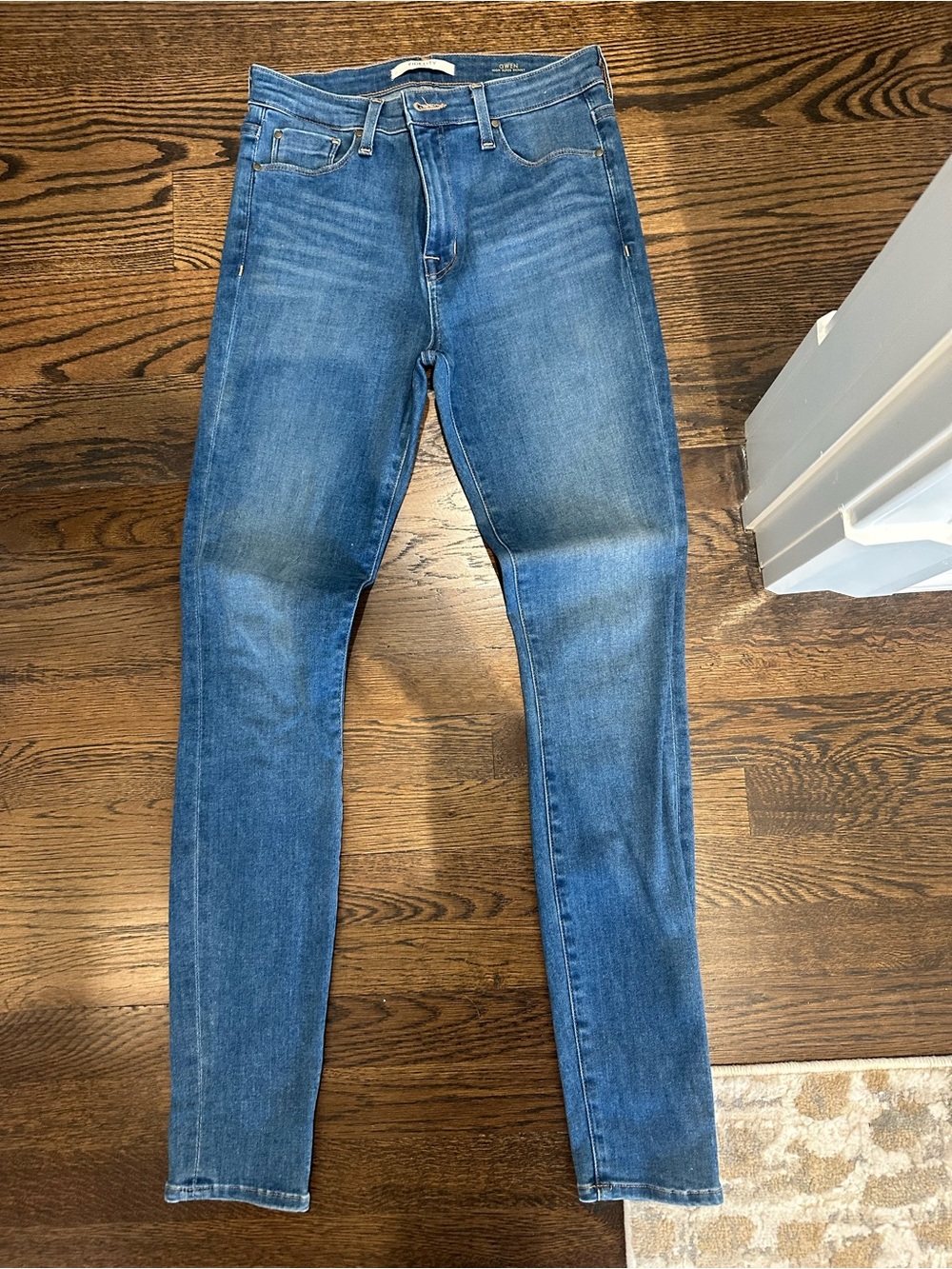 Fidelity Skinny Jeans in Medium Blue Wash